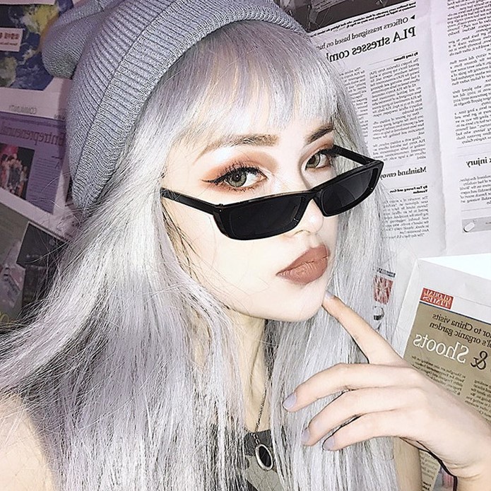 Kính Mát Gọng Nhỏ Phong Cách hip hop Thời Trang Cho Nam Và Nữ