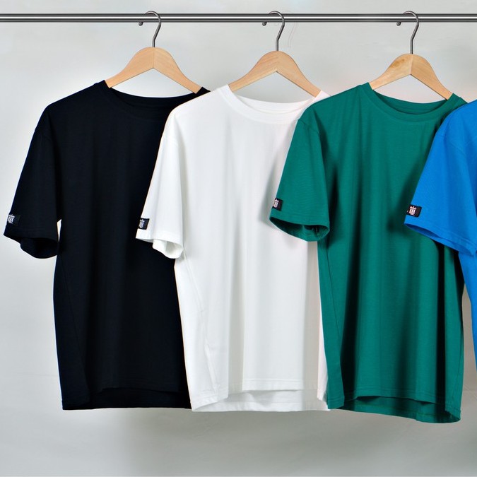 Áo thun nam nữ cổ tròn The Third phông trơn vải cotton co giãn form regular fit T01 | BigBuy360 - bigbuy360.vn