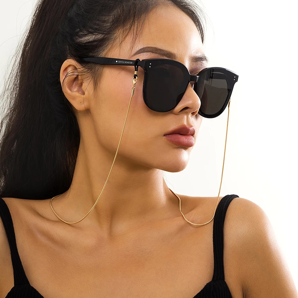 Dây Chuỗi Ngọc Trai Đeo Cổ Giữ Mắt Kính Chống Thất Lạc Thời Trang Cho Nữ