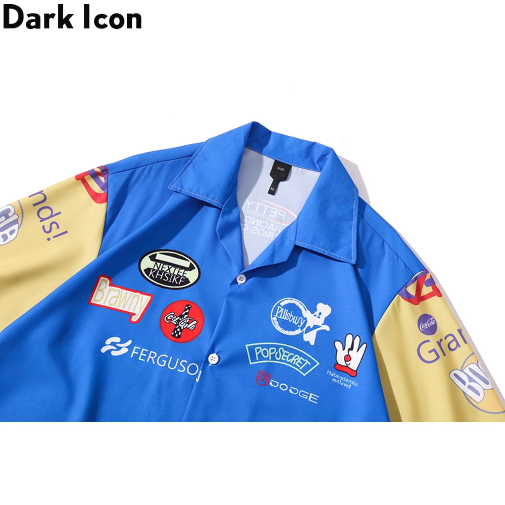 Áo Sơ Mi Nam Tay Ngắn Họa Tiết Vintage Độc Đáo | BigBuy360 - bigbuy360.vn