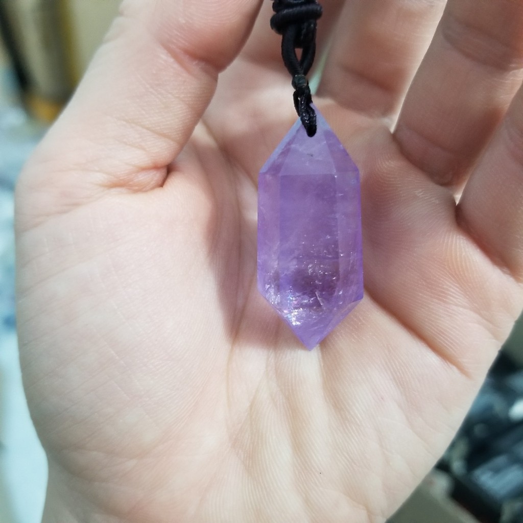 Vòng cổ Amethyst thạch anh tím phong cách cổ điển sành điệu Chammart