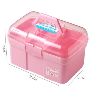 Cốp nhựa đựng đồ nail size 31x21x20cm
