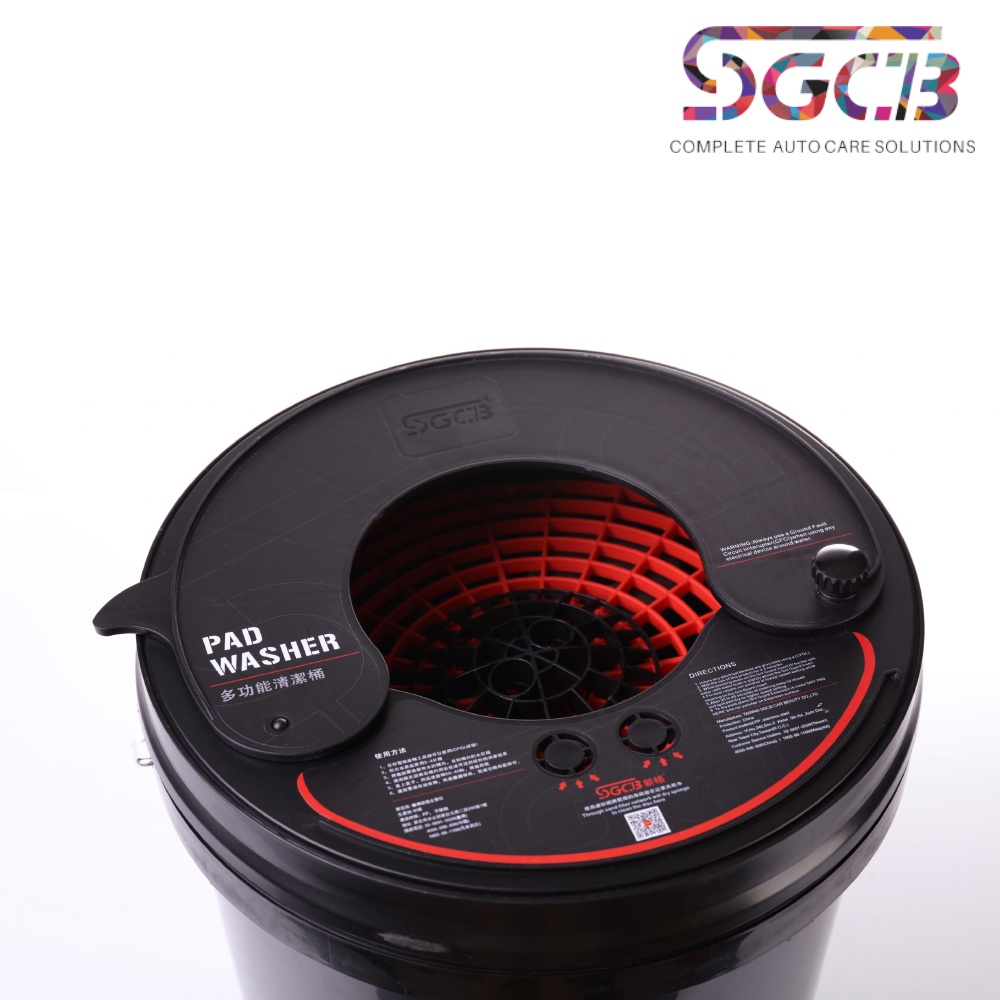 Xô rửa xe ô tô xe máy SGCB xô giặt có lưới lọc cát dụng cụ rửa xe 20 lít Nhật Bản Mart