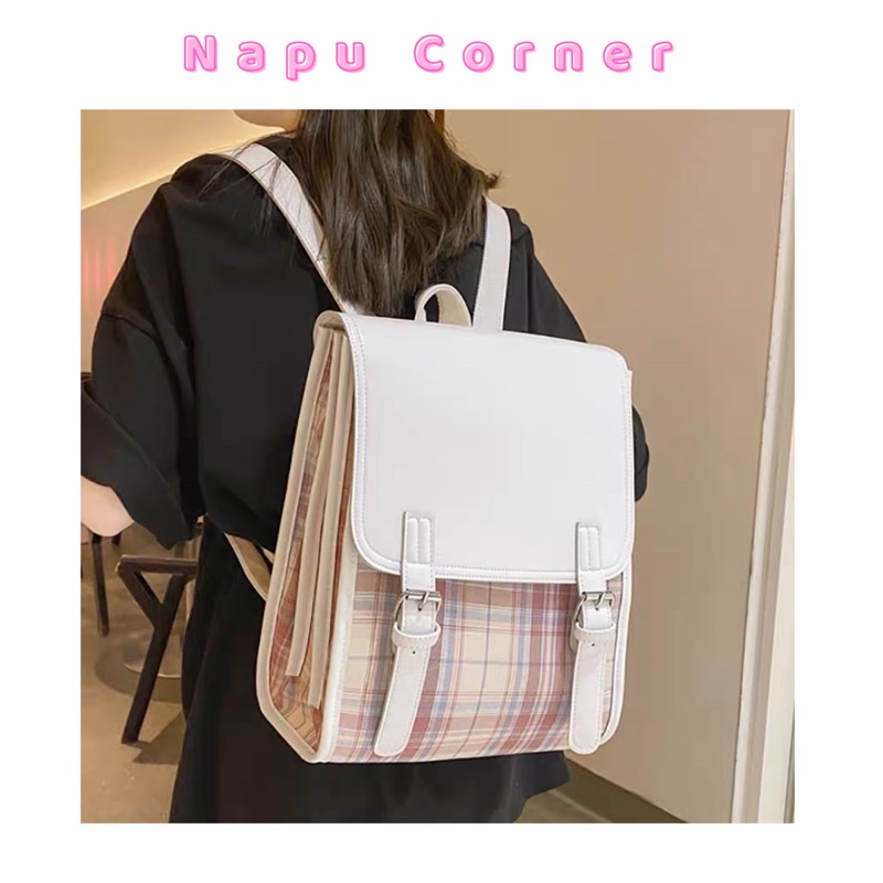 BALO DA PHỐI VẢI CARO