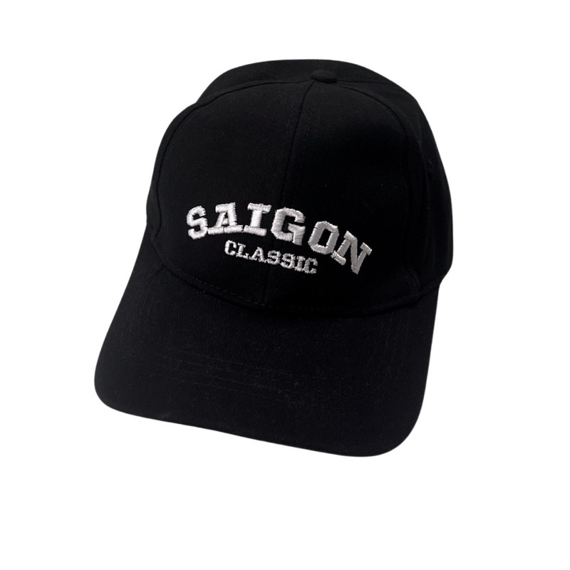 Nón Kết nam nữ thêu SAIGON form unisex chất kaki 3 màu_SSSTore