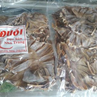 Cá đuối khô tẩm và ko tẩm