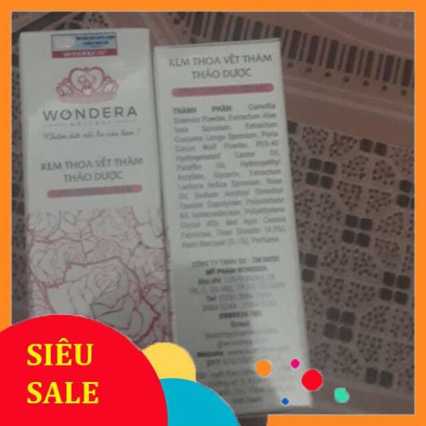 Kem thoa vết thâm Wondera 30g