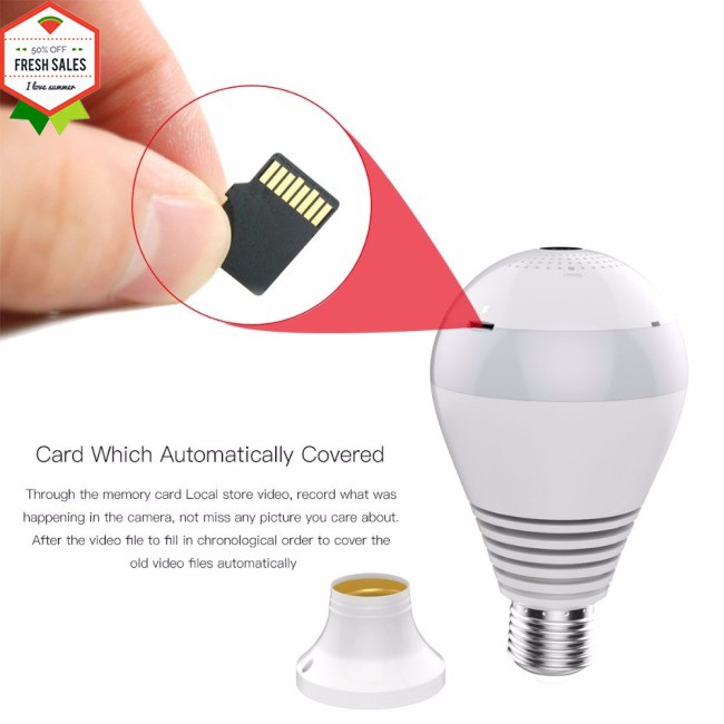 Camera Không Dây 1080 Độ Quay Toàn Cảnh 360 Độ | BigBuy360 - bigbuy360.vn