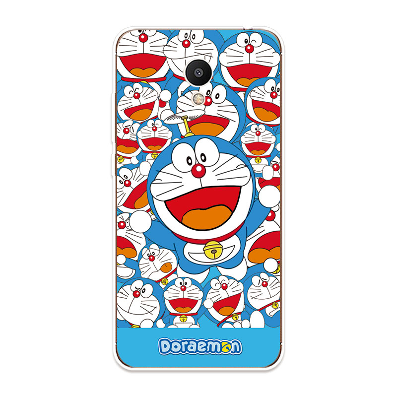 Ốp Lưng Meizu M3 M3S M5 M6 Note TPU mềm Case Doraemon