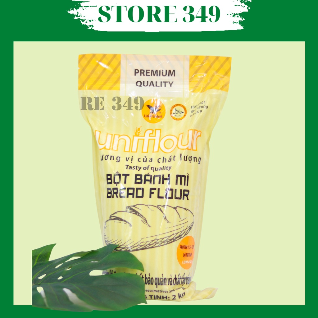 Bột Bánh Mì Bread Flour Uniflour 2kg