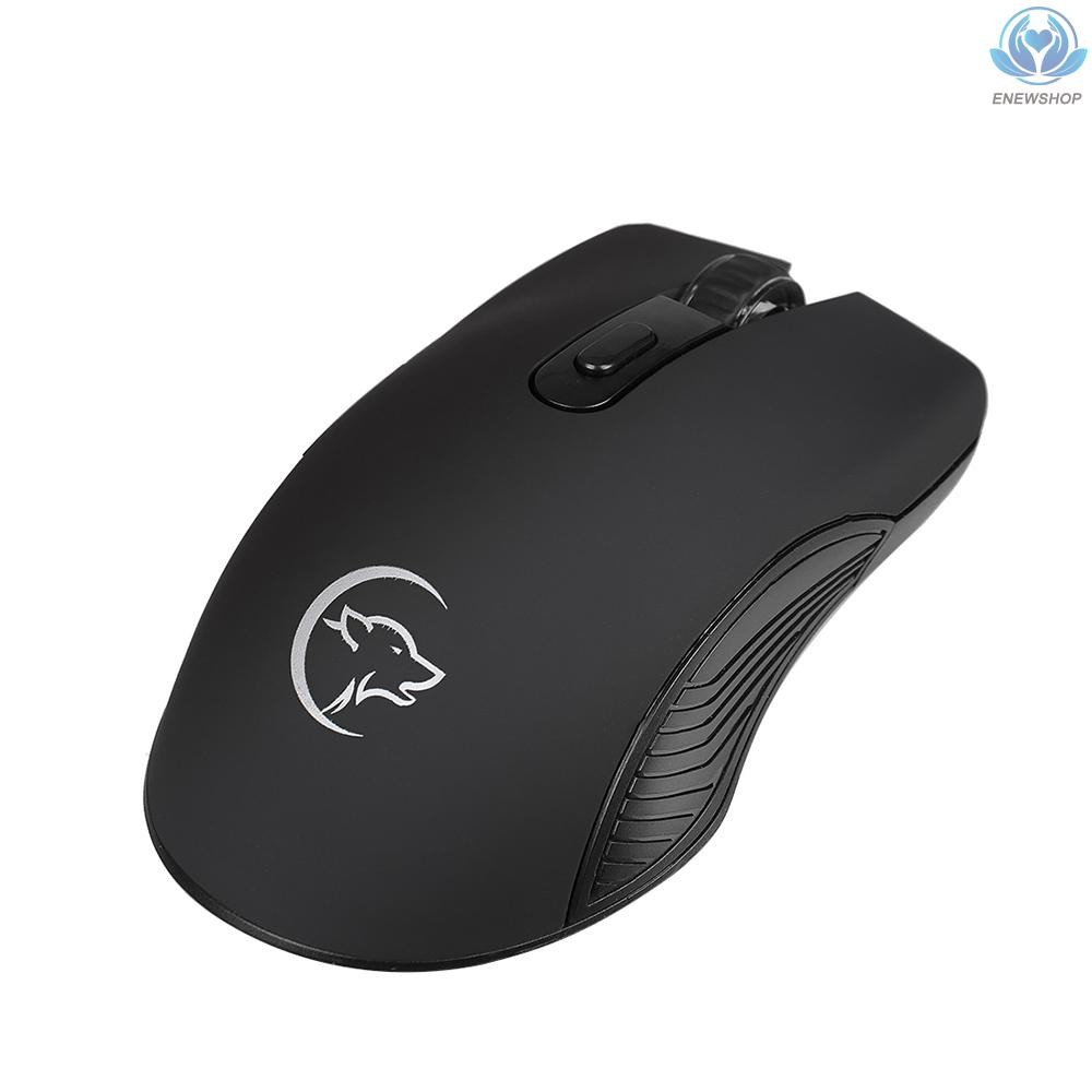 【enew】YWYT Wireless Gaming Mouse 2400DPI Adjustable DPI Mice with 2.4G and 10m/33ft Long Transmission Ergonomic Mice for Game and Office Use  Description: