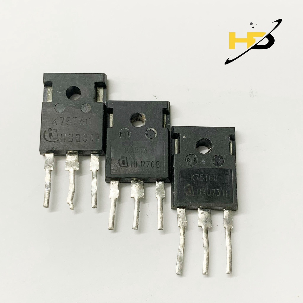 IGBT K75T60 K75T60A 75T60 75A 600V Bóc Máy Nguyên Zin