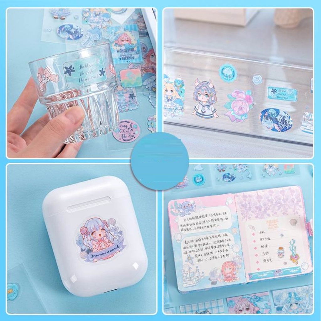 Set 100 tấm (1000 hình) sticker - Thingkids