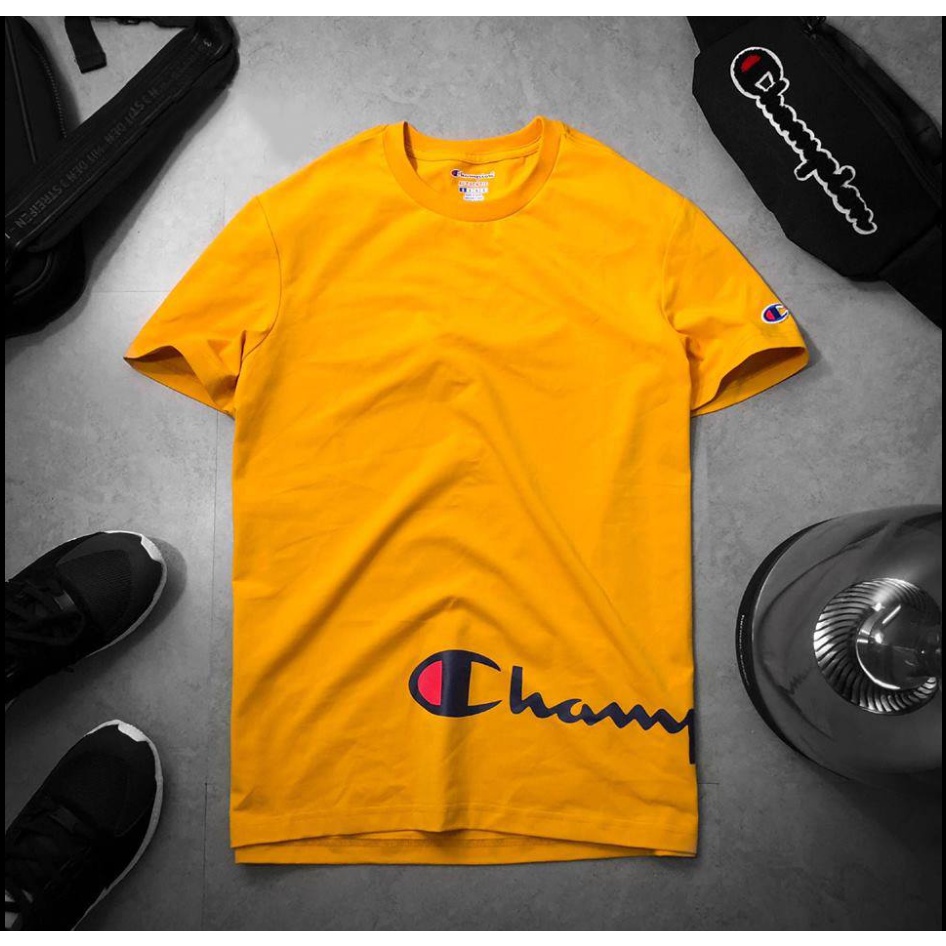 Áo Thun Champion nhiều màu ,  Chất Vải mát Thời Trang Nam- Nữ