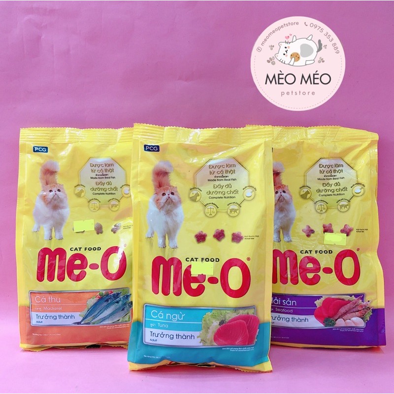 Hạt Me-O gói 350gr cho mèo trưởng thành