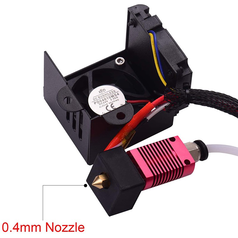 24V Extruder Kit with 0.4mm for Creality Ender 3 Pro