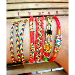 VÒNG TAY CHỈ NGŨ SẮC TÂY TẠNG