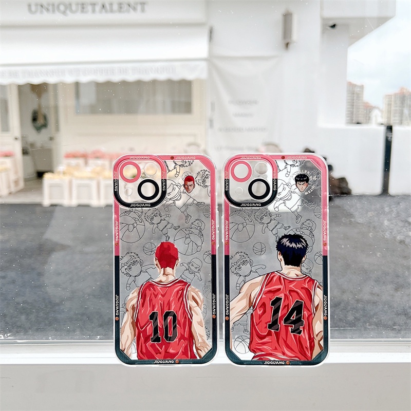 Ốp Điện Thoại Mềm In Hoạt Hình Slamdunk Cho iPhone 7 8 Plus X XR XS 11 12 Pro Max SE 2020
