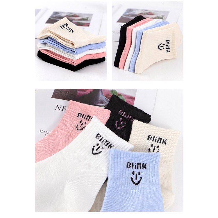 Tất vớ nữ tất nhún cao cổ trơn cotton cao cấp gân vintage nhiều màu kháng khuẩn chuẩn xuất nhật TA052