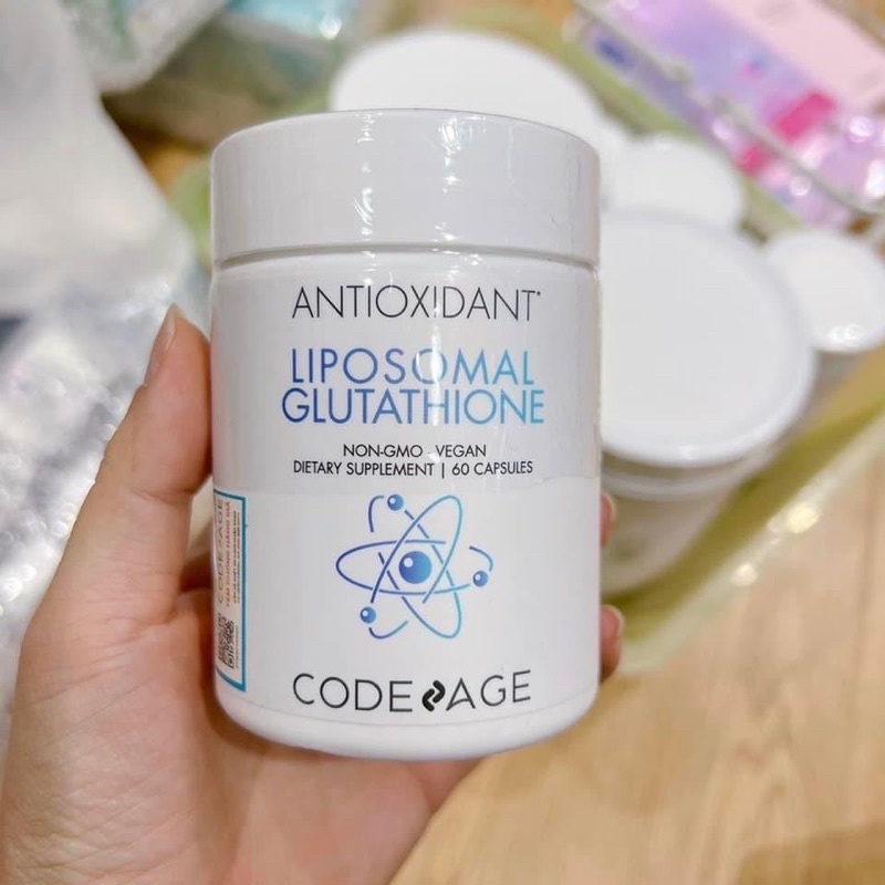 Viên Uống Hỗ Trợ Trắng Da Code Age Liposomal Glutathione 60 Viên