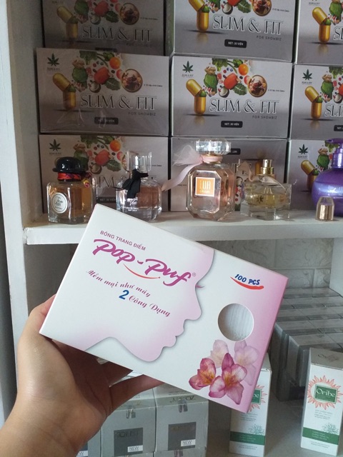 Bông Tẩy Trang POP PUF