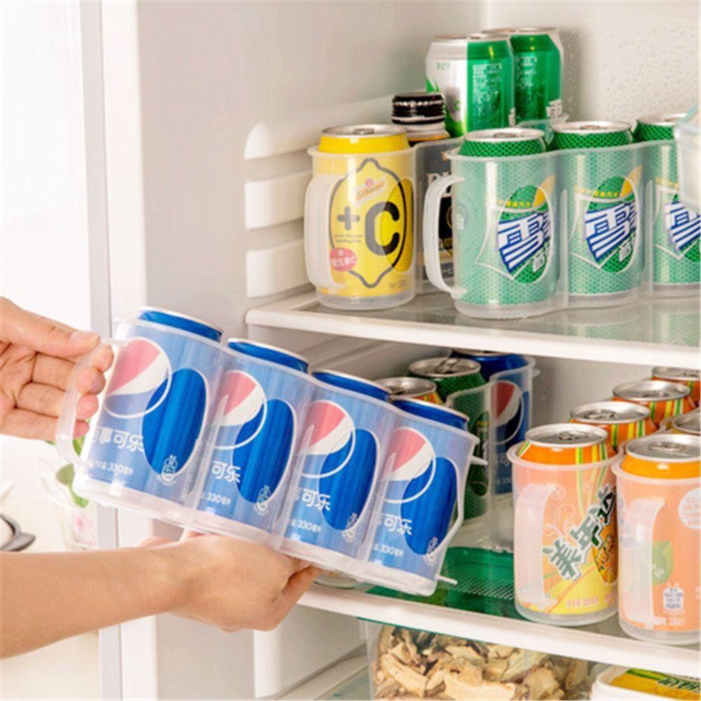 Khay Đựng Lon Nước Tiết Kiệm Không Gian Cho Tủ Lạnh
