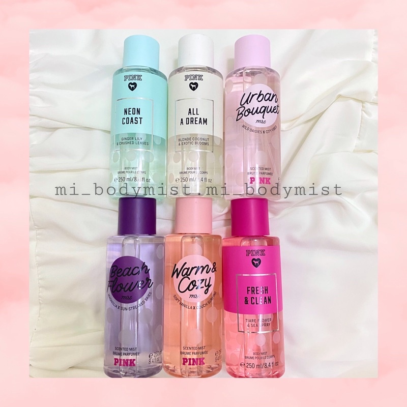 Xịt thơm dòng PINK | Thế Giới Skin Care