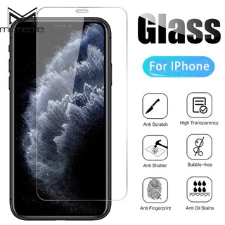Kính cường lực dành cho điện thoại For IPhone 13 14 12 Mini 11 Pro 5 5S 5C SE 2020 6 6S 7 8 Plus X XR XS MAX 7Plus 8Plus 4.8