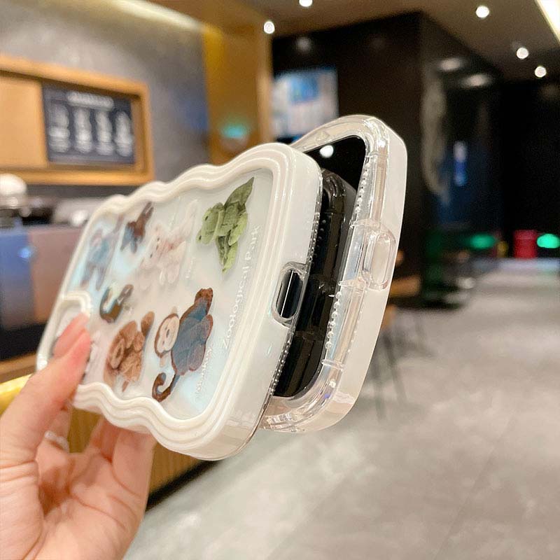 Ốp Điện Thoại TPU Mềm Chống Sốc Hình Búp Bê Đồ Chơi 2 Trong 1 Cho iPhone 13 12 11 Pro Promax X XR XSMax