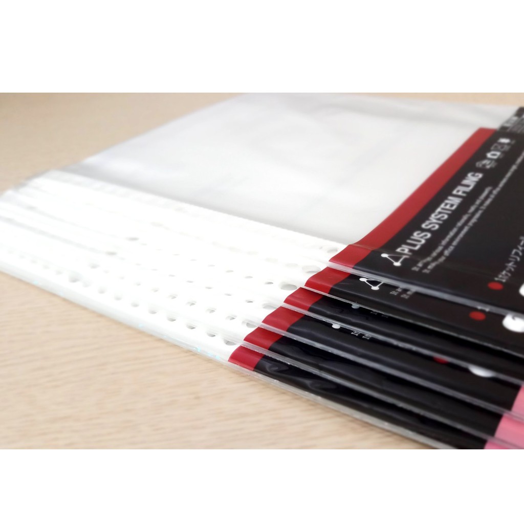 Túi sơ mi lỗ  A4 dày Plus RE-141PP