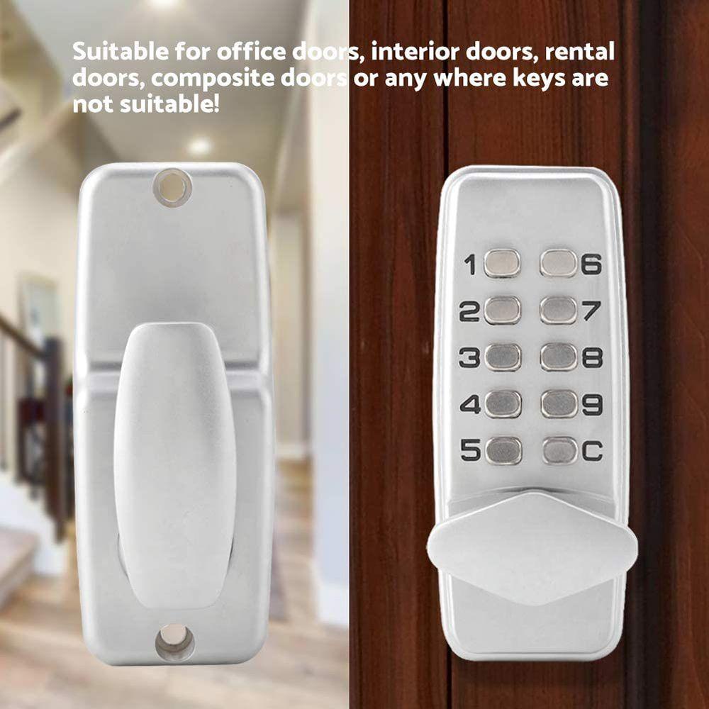 Ổ Khóa Mật Khẩu Kỹ Thuật Số Dạng Nhấn Tiện Dụng Cho Gia Đình