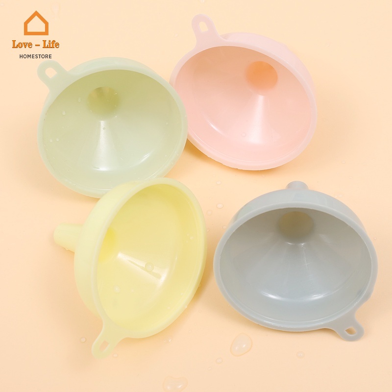 Phễu Nhựa Mini Nhiều Màu Sắc Có Thể Tái Sử Dụng Cho Nhà Bếp