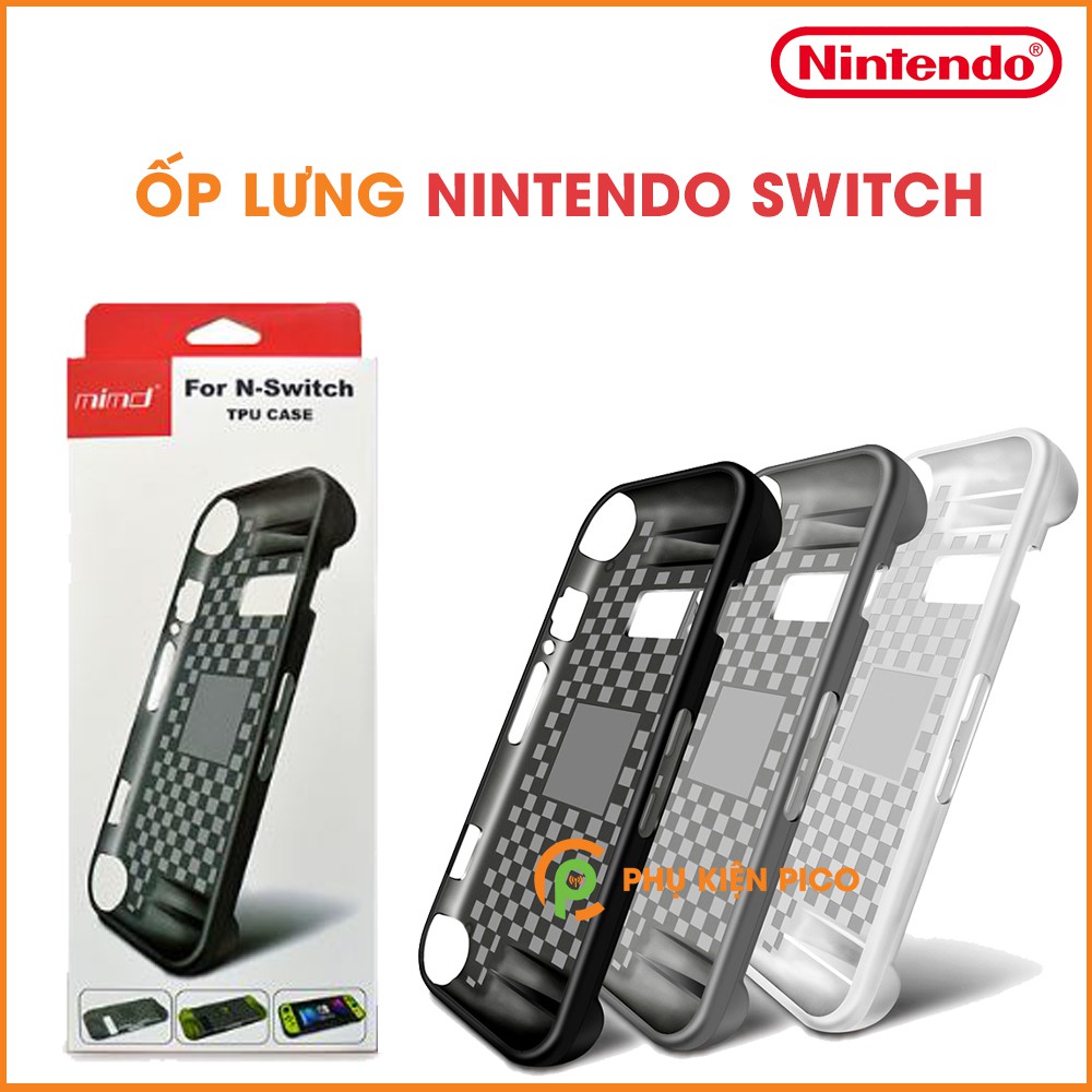 Ốp lưng Nintendo Switch chính hãng MIMD ốp TPU cao cấp chống sốc bảo vệ máy chơi game và Joycon