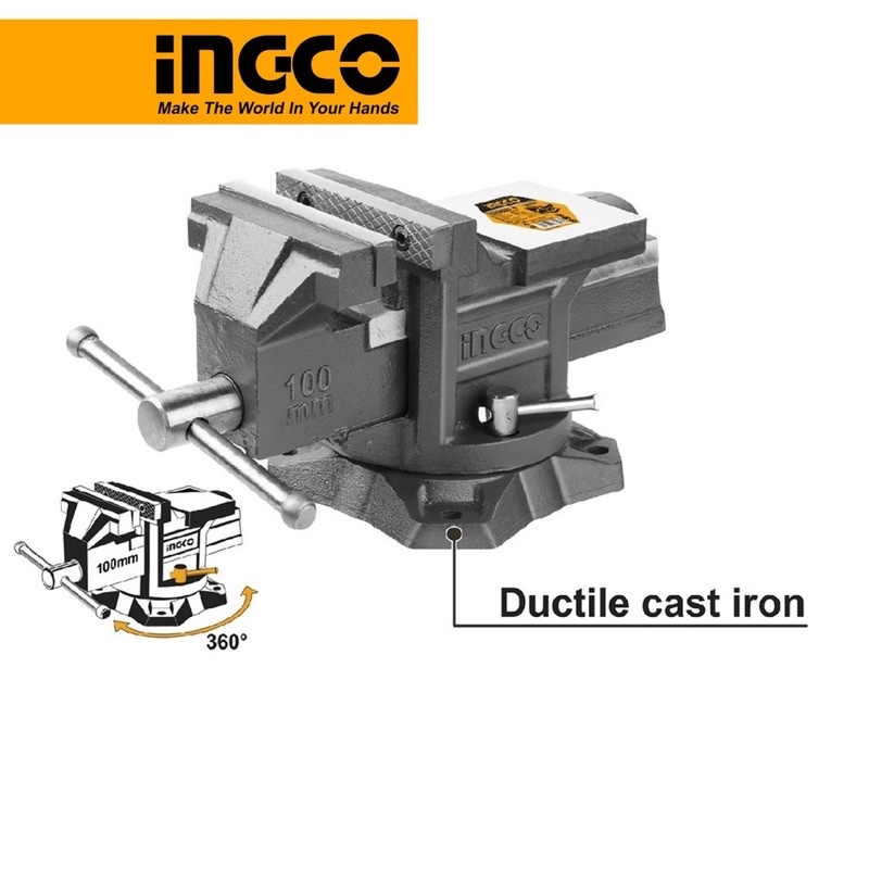 Ê TÔ KẸP INGCO HBV084 4INCH