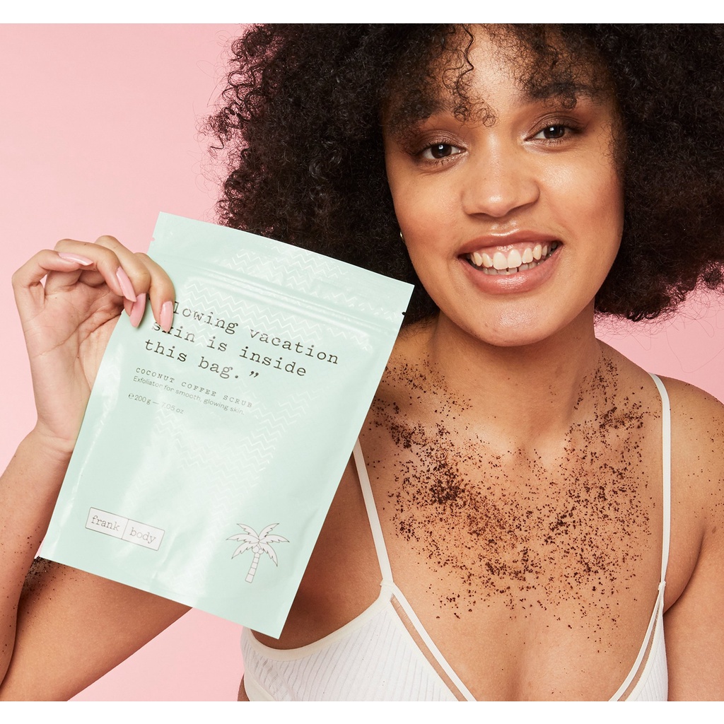 Frank Body 200g Tẩy da chết Coffee scrub 18.95$