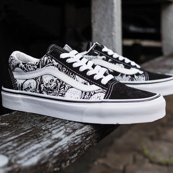 Giày VANS Old Skool skulls đầu lâu , Giày thể thao Vans bản đẹp nam nữ mới 2022 full box bill