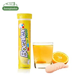 Viên sủi bổ sung vitamin Bocalex Multi - 20 viên - Giảm mệt mỏi uể oải