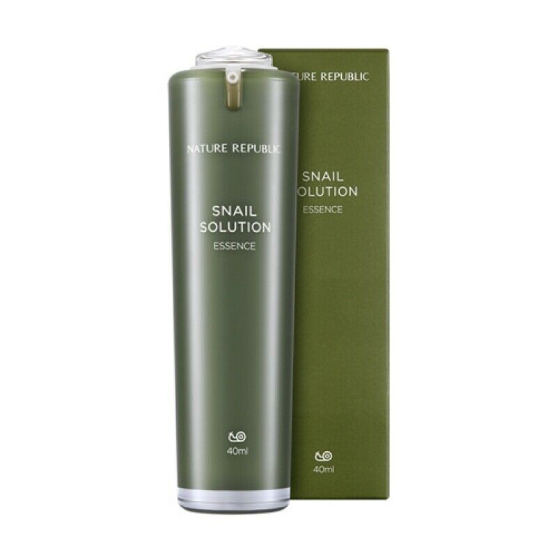 Toner Solution Line Skin Booster 120ml/ Tinh chất 40ml/ Kem dưỡng da mắt 30ml thương hiệu NATURE REPUBLIC