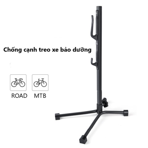 Chân chống cạnh 2 để nhà bảo dưỡng xe đạp