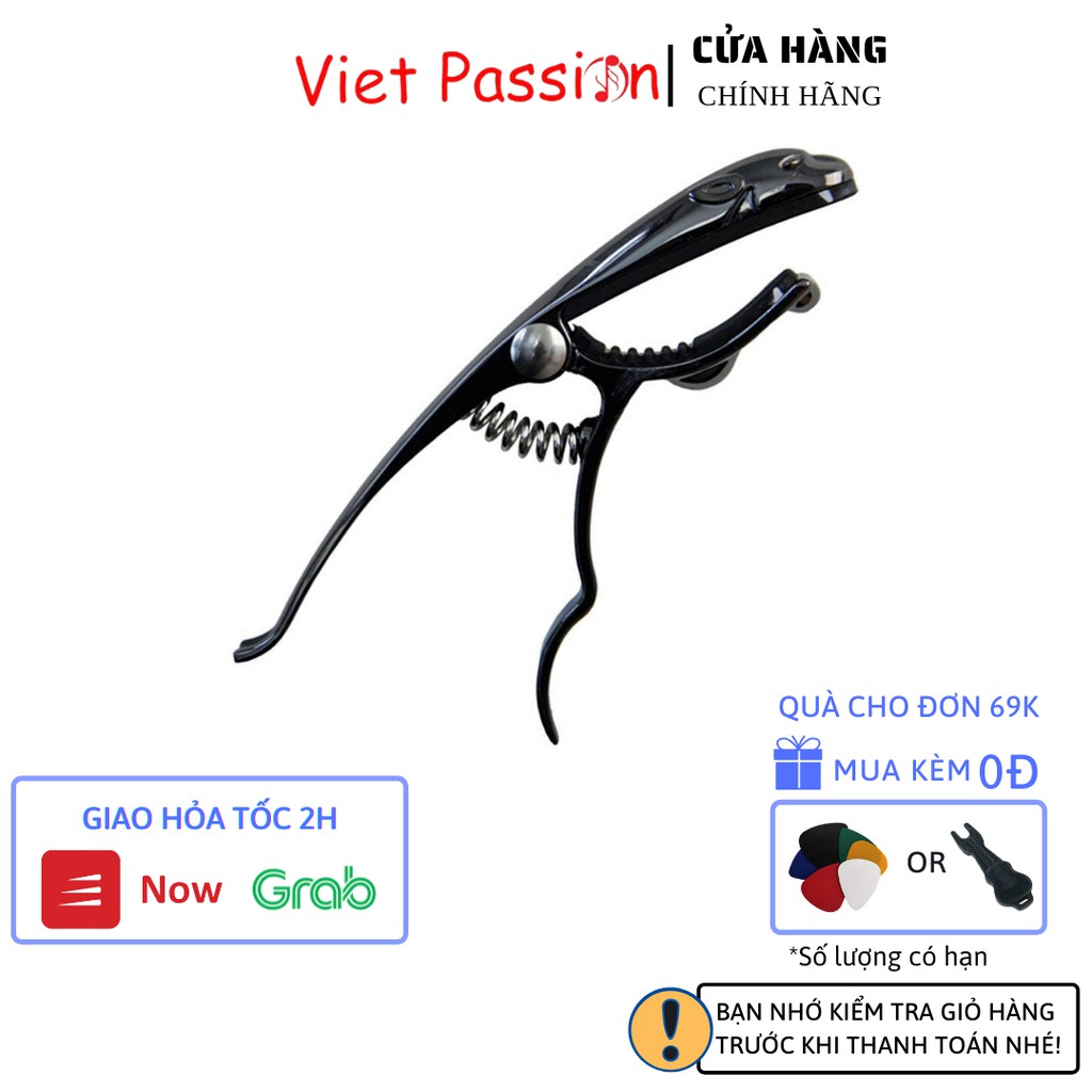 Capo guitar acoustic Con Báo cao cấp dành cho đàn guitar dây sắt vietpassion