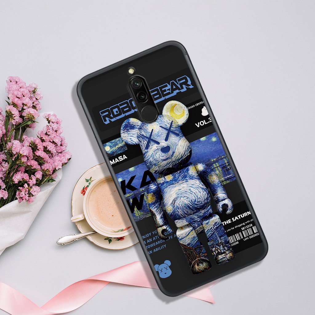 [HOT]ỐP HUAWEI NOVA 2i , In Hình Gấu Robot họa tiết L-V màu sắc cực đẹp.