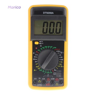 ✿MA✿Digital Multimeter Volt Amp Ohm AC/DC Temperature Hertz Tester