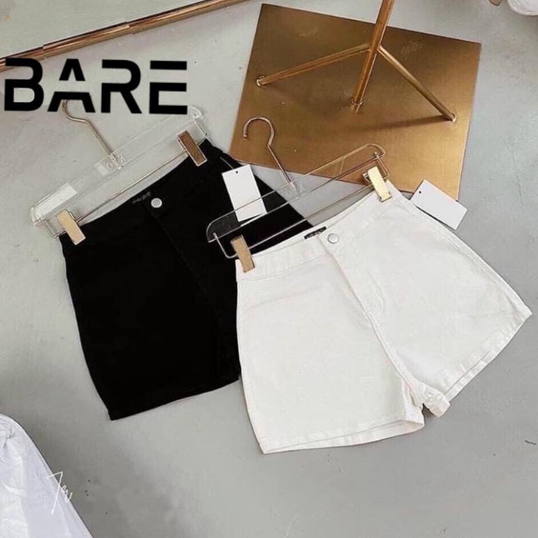 🍓🍓 Quần đùi nữ - Quần đùi ôm lưng cao không túi - Q01