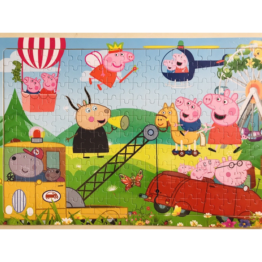 Ghép hình gỗ 200 mảnh, nhiều chủ đề, 29*45cm
