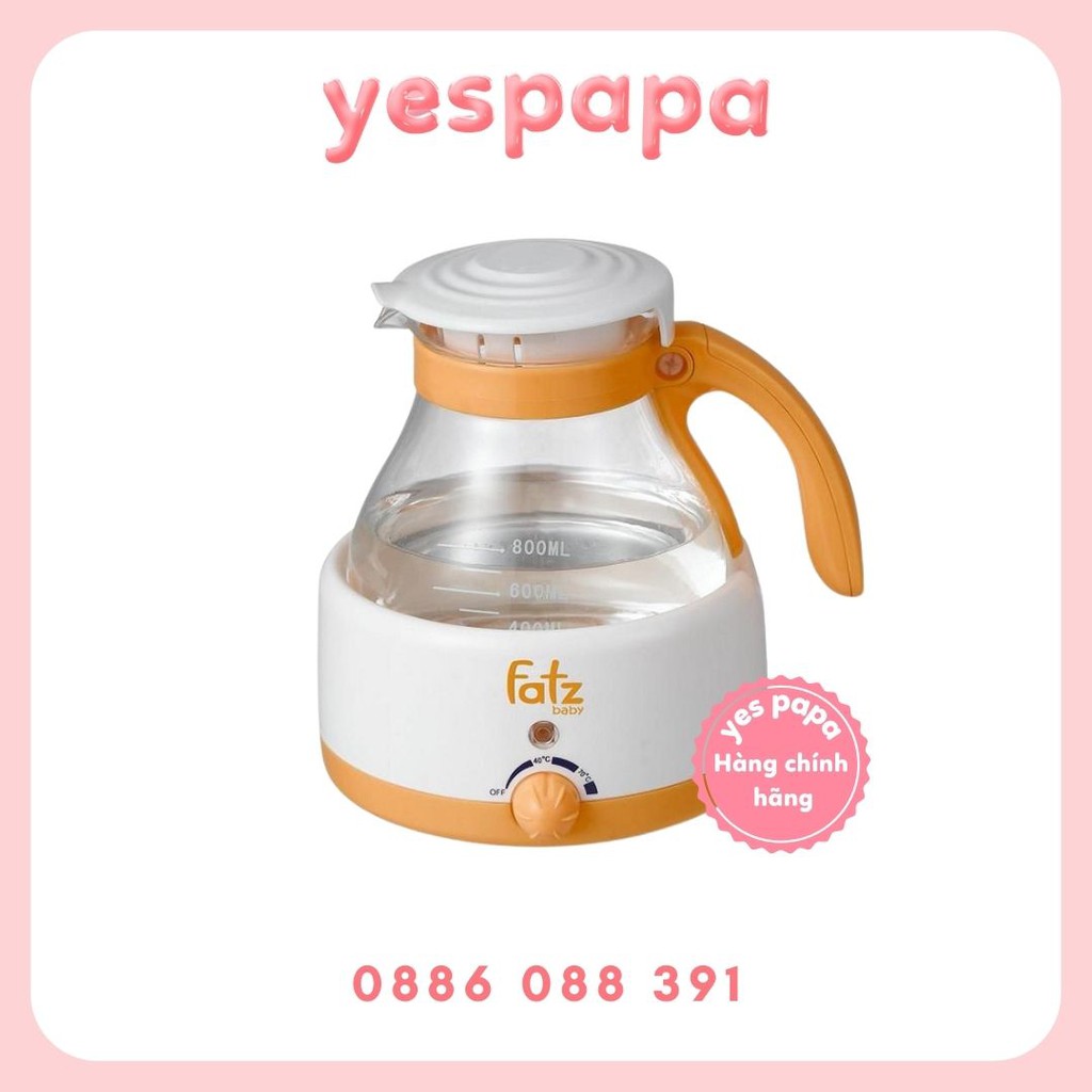 Máy hâm nước pha sữa 800ml Fatzbaby