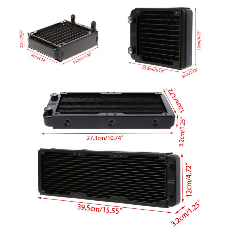 Quạt Tản Nhiệt Bằng Nhôm 120mm Chuyên Dụng Cho CPU Máy Tính