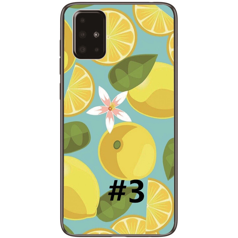 Ốp điện thoại TPU mềm in hình trái cây hoạt họa cho Samsung Galaxy A71/A51/A41/A31/A21/A11 | BigBuy360 - bigbuy360.vn