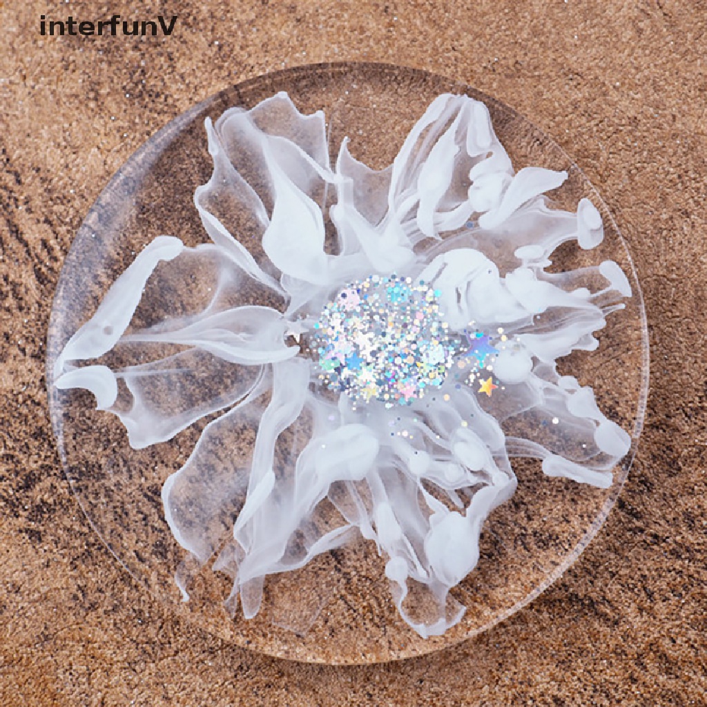 Khuôn Silicone Làm Đế Lót Ly Bằng Resin Epoxy Độc Đáo DIY