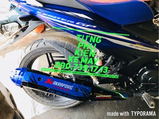 Ốp pô liền exciter 150