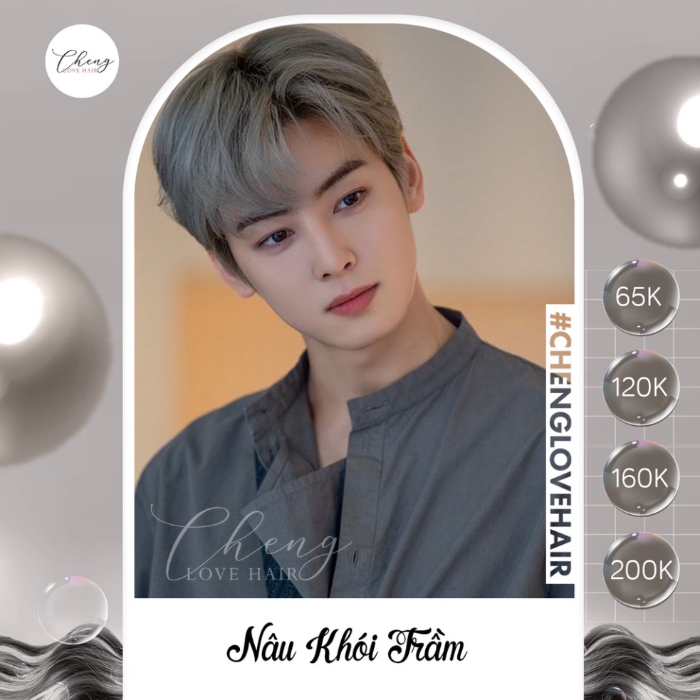 Thuốc nhuộm tóc nam màu nâu khói tại nhà chính hãng giá rẻ - An Khang Cosmetic